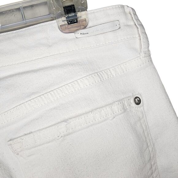 Pilcro And The Letterpress Women Jeans, Distressed Slim Boyfriend Jeans, Sz 30 - Picture 8 of 10